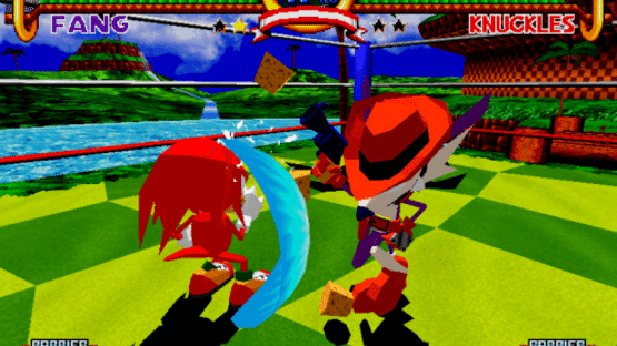 Sonic the Fighters Screenshot