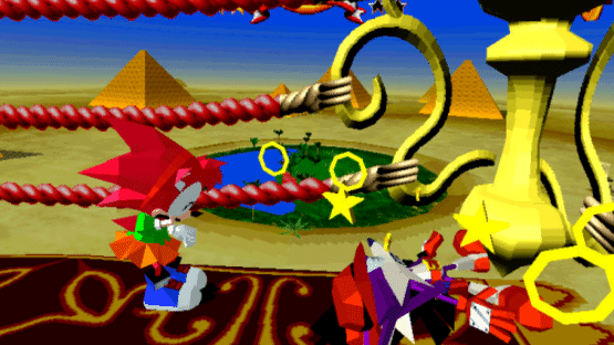 Sonic the Fighters Screenshot