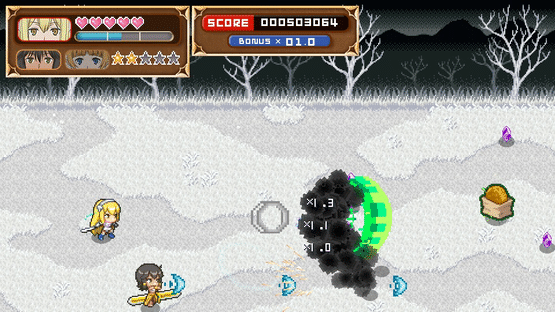 Is It Wrong to Try to Shoot 'em Up Girls in a Dungeon? Screenshot