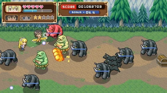 Is It Wrong to Try to Shoot 'em Up Girls in a Dungeon? gameplay screenshot 3