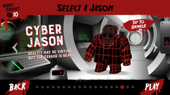 Friday the 13th: Killer Puzzle - Cyber Jason Screenshot