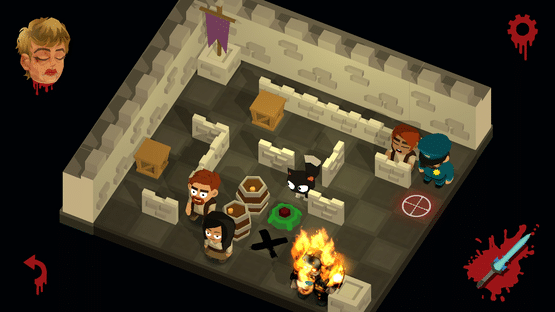 Friday the 13th: Killer Puzzle - Flaming Jason Screenshot