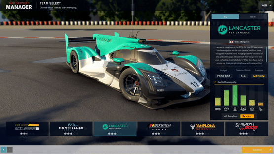 Motorsport Manager: Endurance Series Screenshot