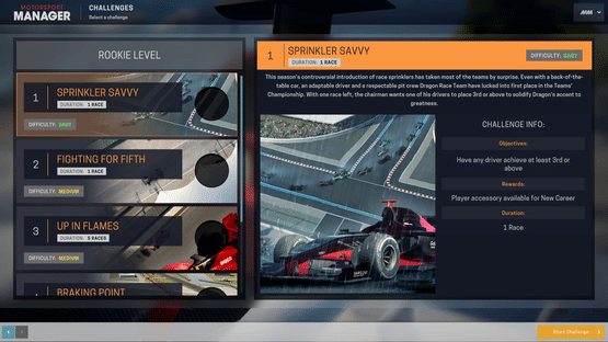 Motorsport Manager: Challenge Pack Screenshot