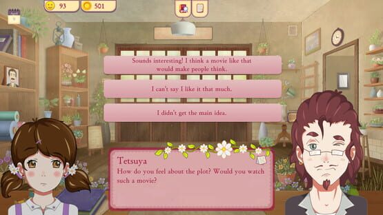 Hanako's flower shop cover