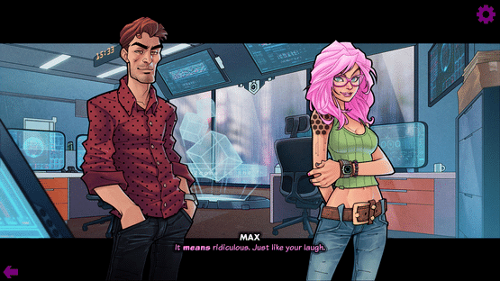 Blake: The Visual Novel Screenshot