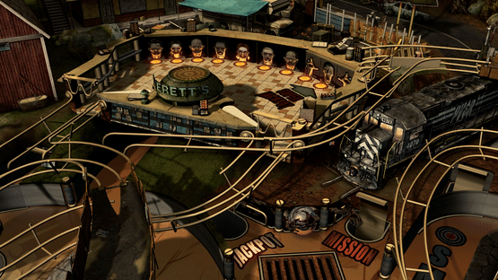 Pinball FX3: The Walking Dead Pinball Screenshot