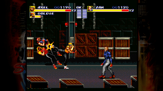 Sega Vintage Collection: Streets of Rage Screenshot