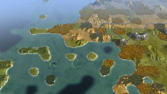 Sid Meier's Civilization V: Explorer's Map Pack Screenshot