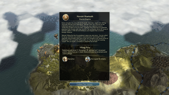 Sid Meier's Civilization V: Civ and Scenario Pack - Denmark (The Vikings) Screenshot