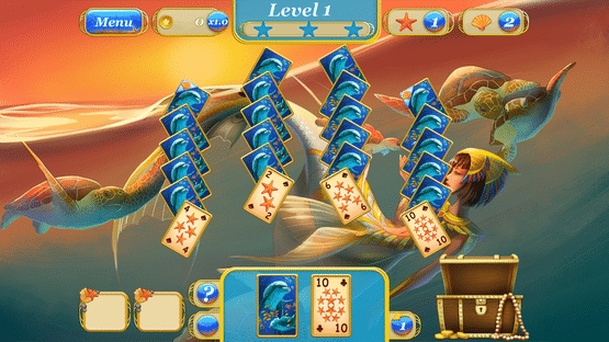 Maidens of the Ocean Solitaire Screenshot