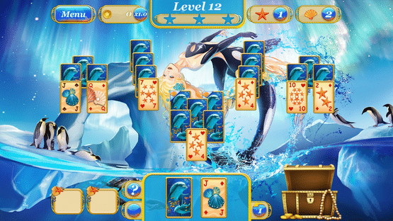 Maidens of the Ocean Solitaire Screenshot