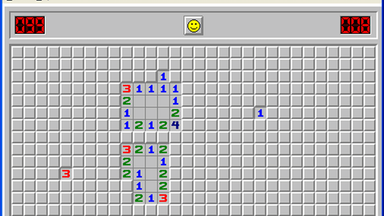 Microsoft Minesweeper Screenshot