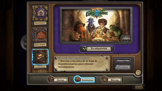 Hearthstone: The League of Explorers Screenshot