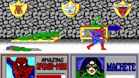 The Amazing Spider-Man and Captain America in Dr. Doom's Revenge! Screenshot