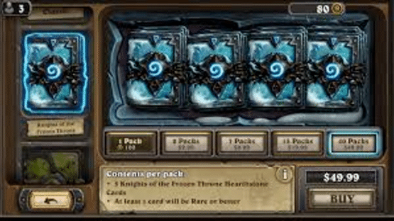 Hearthstone: Knights of the Frozen Throne Screenshot