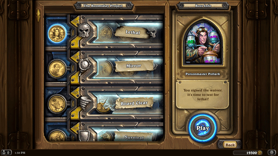 Hearthstone: The Boomsday Project Screenshot