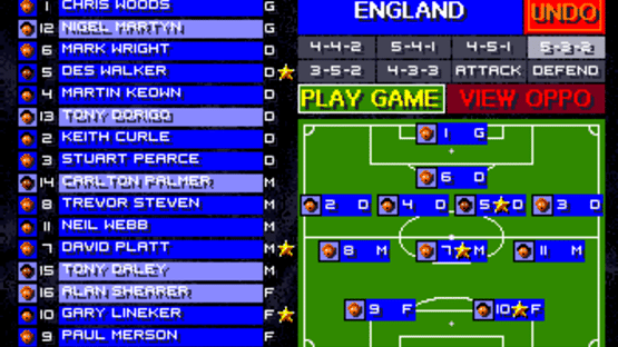 Sensible Soccer: European Champions Screenshot