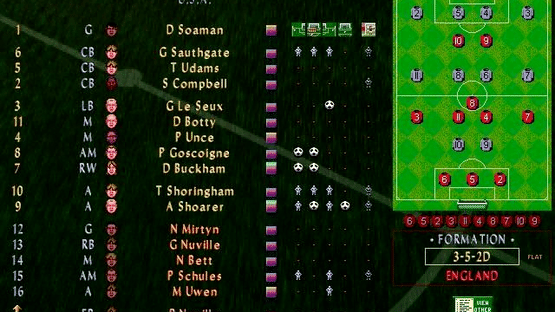 Sensible Soccer '98 Screenshot