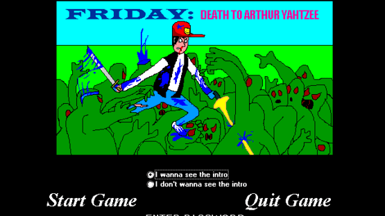 Friday: Death to Arthur Yahtzee Screenshot