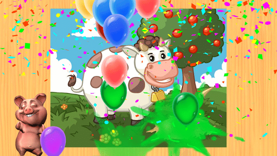 Funny Farm Animal Jigsaw Puzzle Game for Kids and Toddlers Screenshot