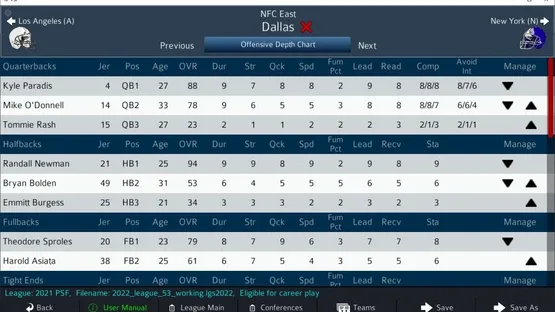 Pro Strategy Football 2022 screenshot 29
