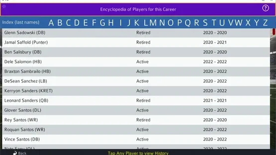 Pro Strategy Football 2022 screenshot 1