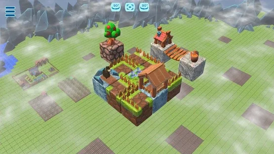 Floating Farmer: Logic Puzzle screenshot 1