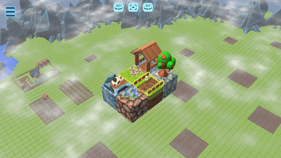 Floating Farmer: Logic Puzzle Screenshot