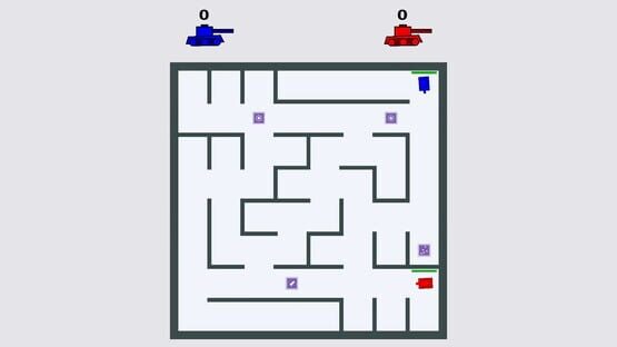 Tanks in Labyrinth screenshot 2