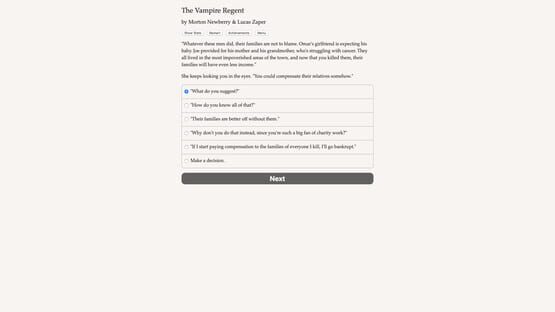 The Vampire Regent screenshot 5