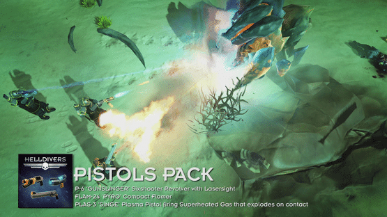 Helldivers: Pistols Perk Pack Screenshot