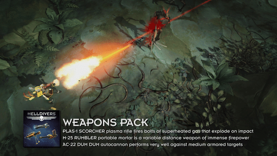 Helldivers: Weapons Pack Screenshot