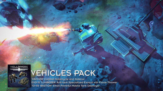 Helldivers: Vehicles Pack Screenshot