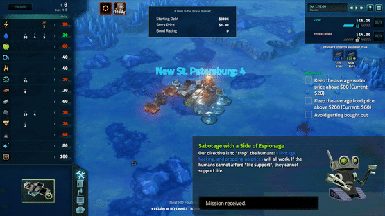 Offworld Trading Company: The Europa Wager Expansion Screenshot