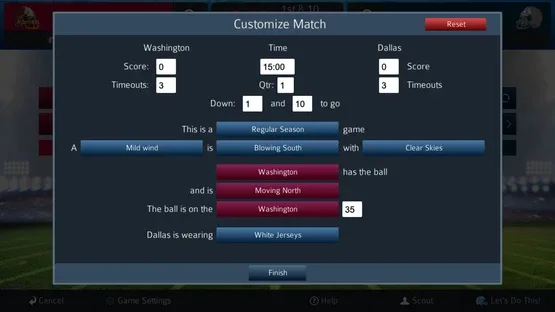 Pro Strategy Football 2021 screenshot 1