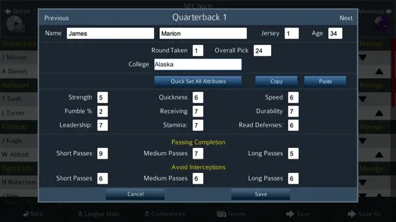 Pro Strategy Football 2021 screenshot 36