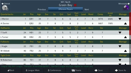 Pro Strategy Football 2021 screenshot 35