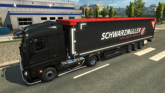 Euro Truck Simulator 2: Schwarzmüller Trailer Pack Screenshot