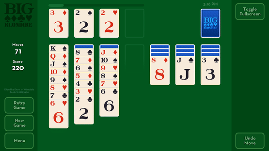 Big Klondike: Classic Solitaire Screenshot