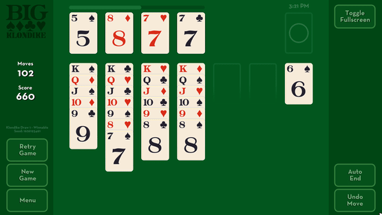 Big Klondike: Classic Solitaire Screenshot