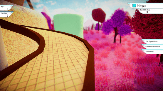 3D MiniGolf: Candy Shop Screenshot