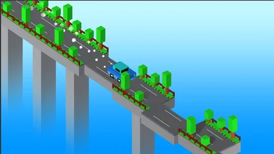 Crossy Bridge screenshot 2
