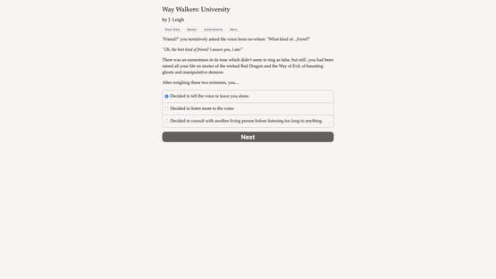 Way Walkers: University screenshot 1