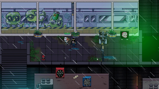 Neon City Riders: Super-Powered Edition Screenshot