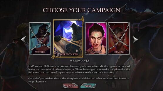 Vampires vs Werewolves screenshot 4