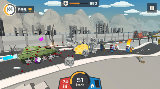 Zombie Derby: Pixel Survival Screenshot