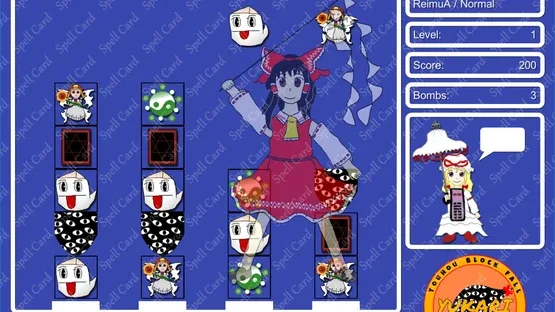 Touhou Block Fall: Yukari screenshot 2