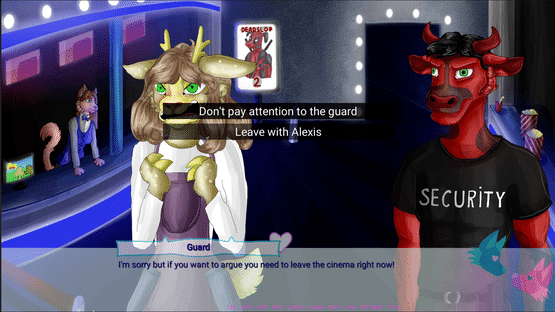 Furry Finder: Dating Visual Novel Screenshot