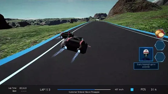 Smugglers of Cygnus: Cygnus Pizza Race screenshot 1